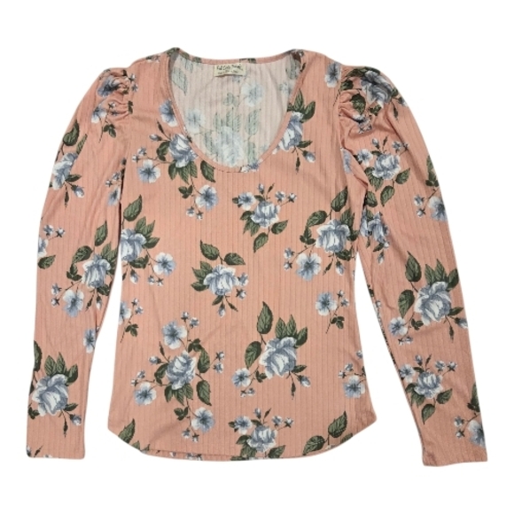 Full Circle Trends Tops - Full Circle Tremds Floral Women's Blouse